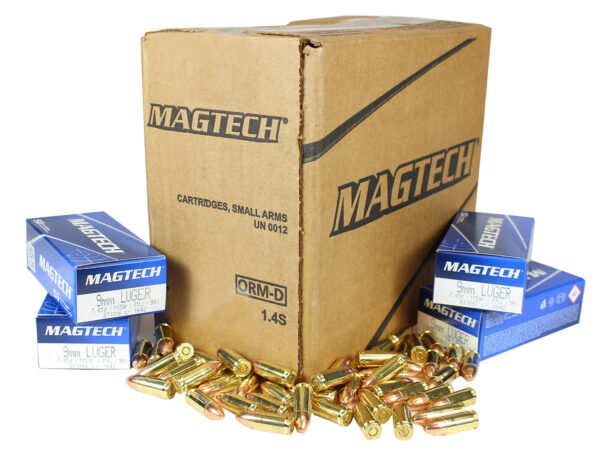 Bulk 9mm ammo 5000 rounds | Magtech Bulk 9mm Ammo